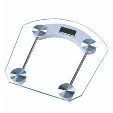 Electronic Personal Body Weight Scale - Glass