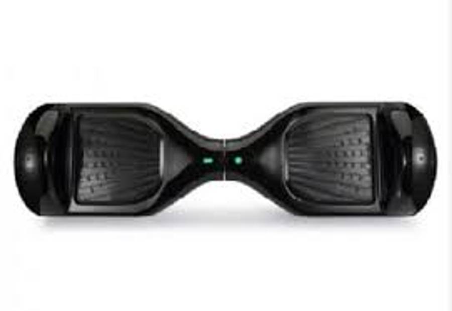 Black- 6.5 Inch Self-Balance Hoverboard with LED Lights