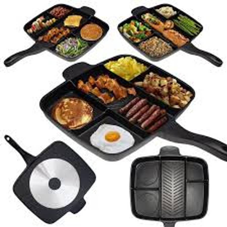 Magic 5 in 1 Non Stick Frying Pan