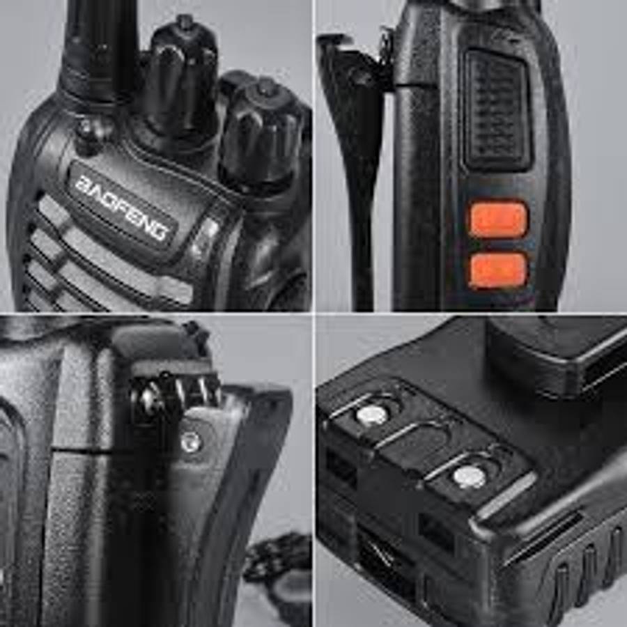 Walkie Talkie Pair Two-Way Radio with Earphone 400-470MHz