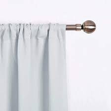 Expandable Curtain Rod With Twisted Cage Finial - 2m