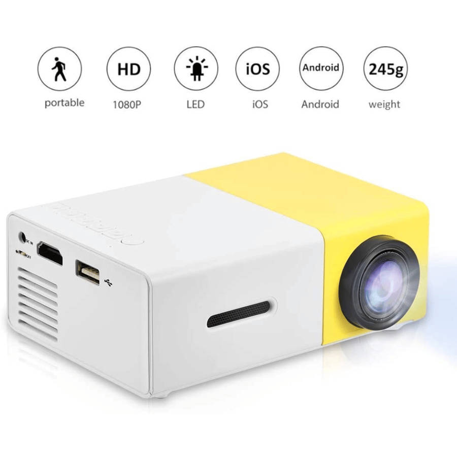 Mini Portable LED Projector YG300