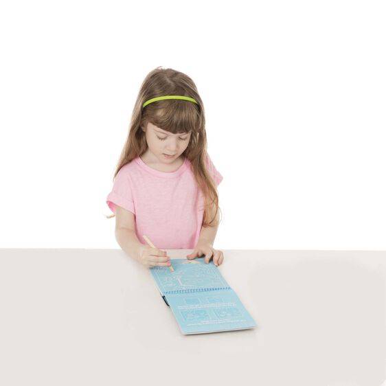 On the Go Scratch Art Color Reveal Pad - Sea Life