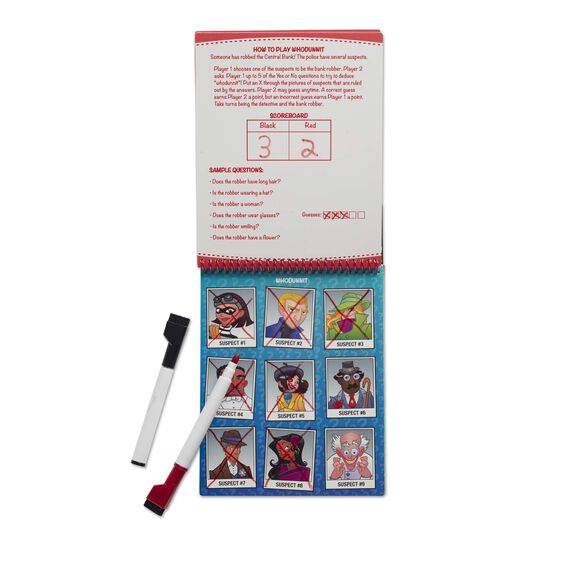 Spy Games Wipe-Off Activity Pad - On the Go