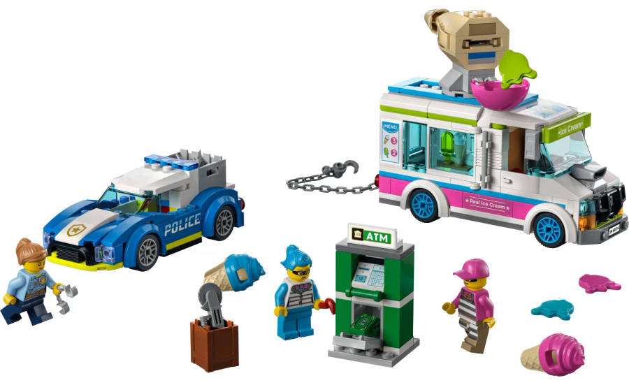 LEGO City Ice-Cream Truck Police Chase
