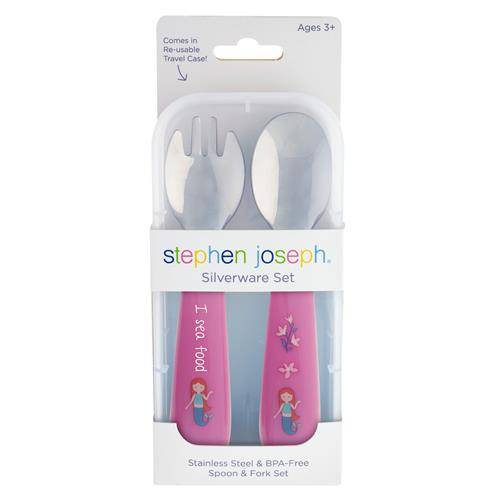 Stephen Joseph Silverware Set Spoon and Fork Sets