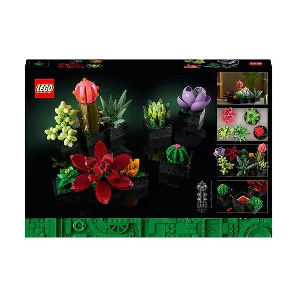 LEGO® ICONS Succulents Plant Decor Building Kit 10309
