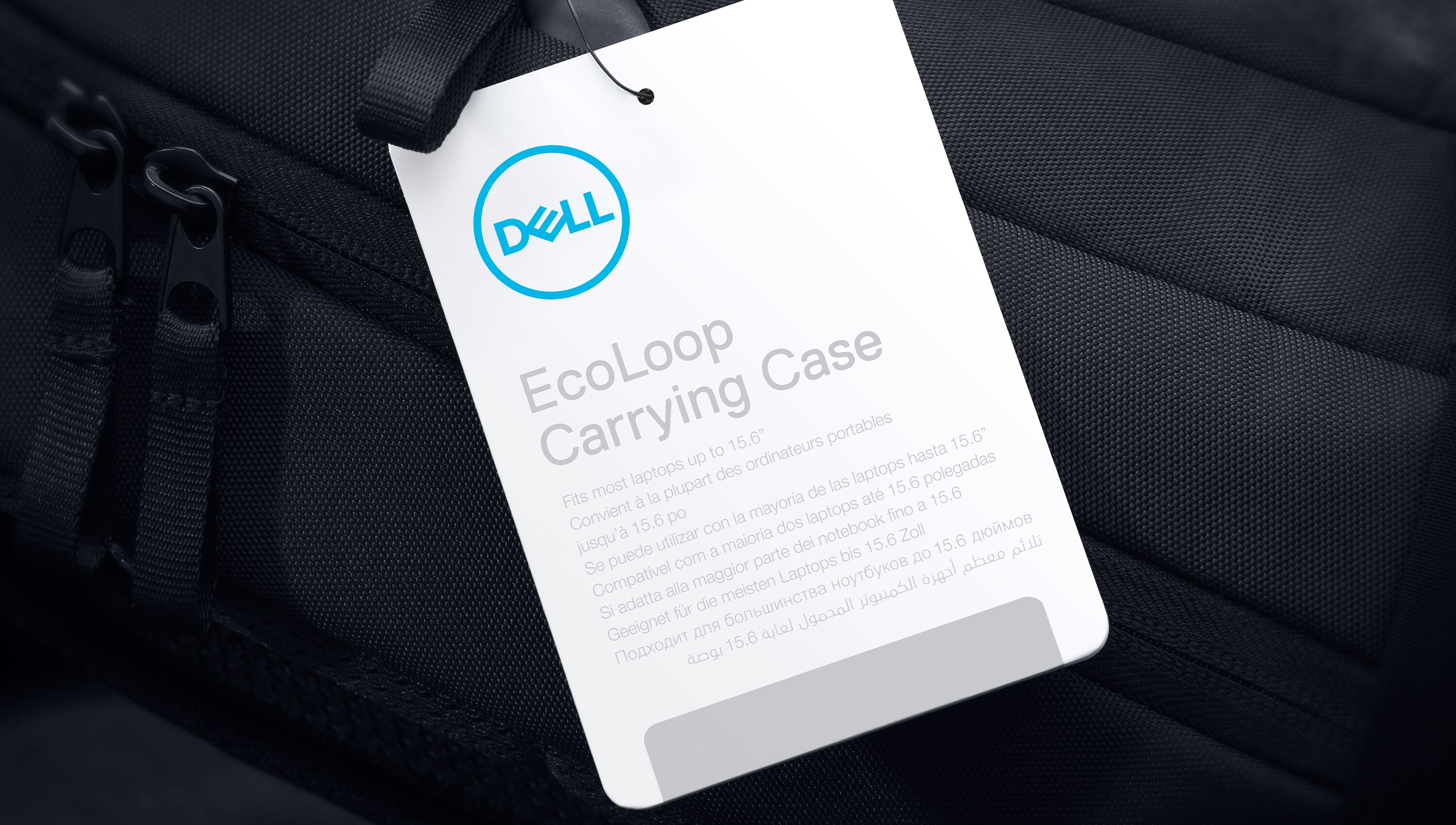 Dell EcoLoop Pro Classic Briefcase CC5425C information tag
