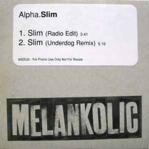 Alpha - Slim (CD, Single, Promo)