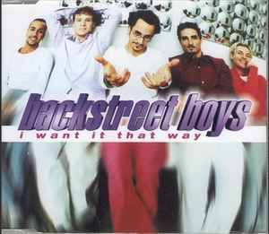 Backstreet Boys - I Want It That Way (CD, Single, Doc)