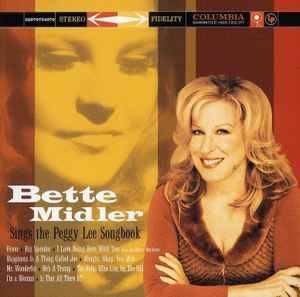 Bette Midler - Sings The Peggy Lee Songbook (CD, Album)