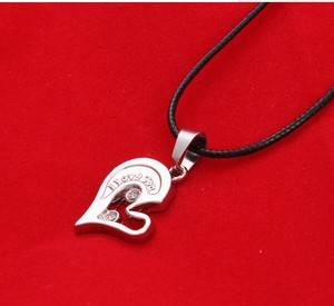 Couple-Lover-Men-Women-Necklace-I-Love-You-Heart-Pendant-Stainless-Steel