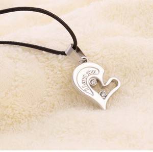Couple-Lover-Men-Women-Necklace-I-Love-You-Heart-Pendant-Stainless-Steel