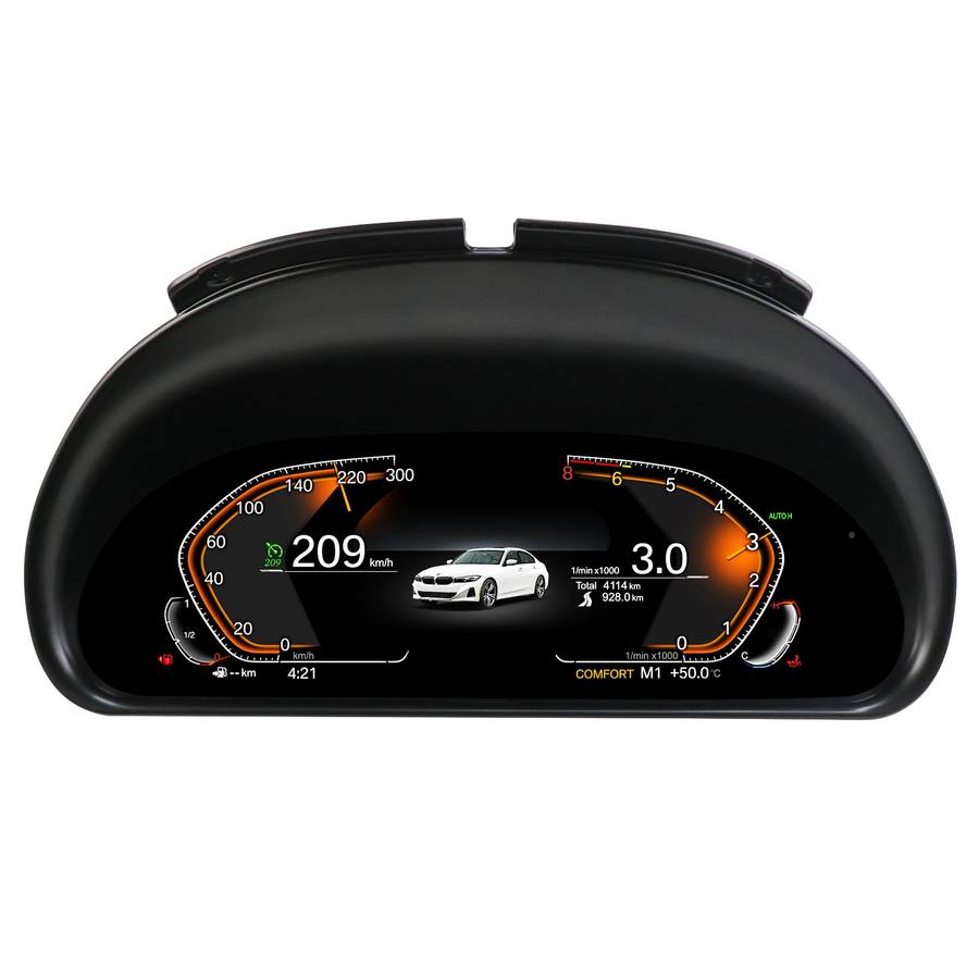 10.25" Digital Dashboard Cluster Instrument Fr BMW 5 Series E39 X5 E53 1996-2006