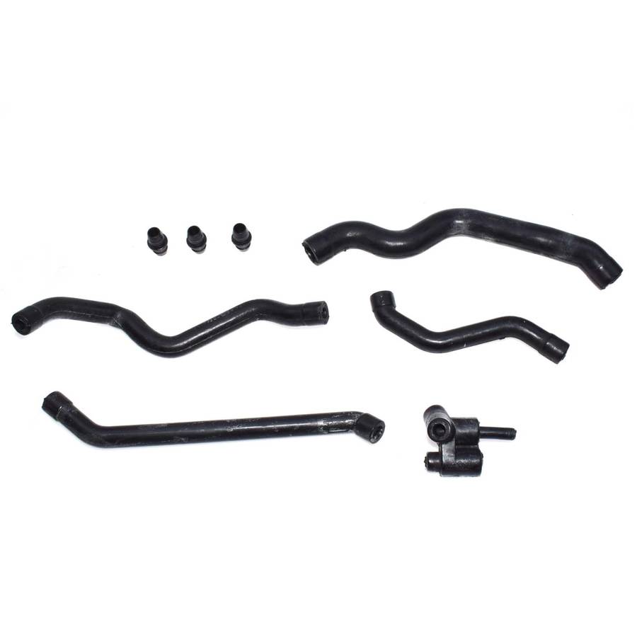 CRANKCASE VENTILATION VALVE COVER BREATHER HOSE KIT W/ CONNECTOR FOR Mercedes