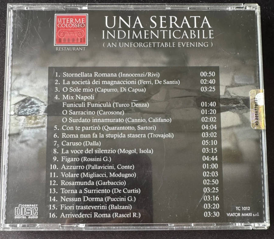 Le Del Terme Colosseo - Una Serata Indimenticabile (Music CD)