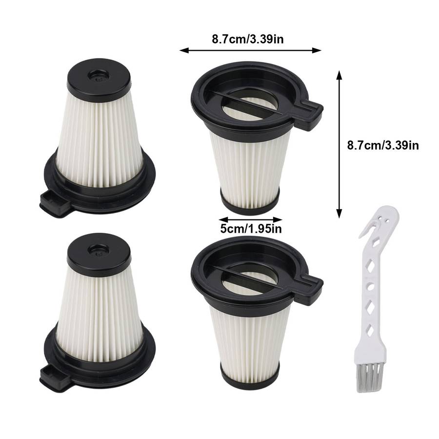 Improved Air Filtration With For Wyze Handheld StickCordless Vacuum Filters