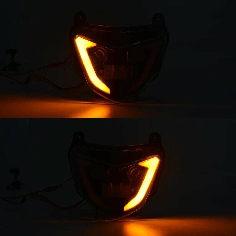 For Ducati Hypermotard 821 939 LED DRL Headlight Assembly with Turn Signal