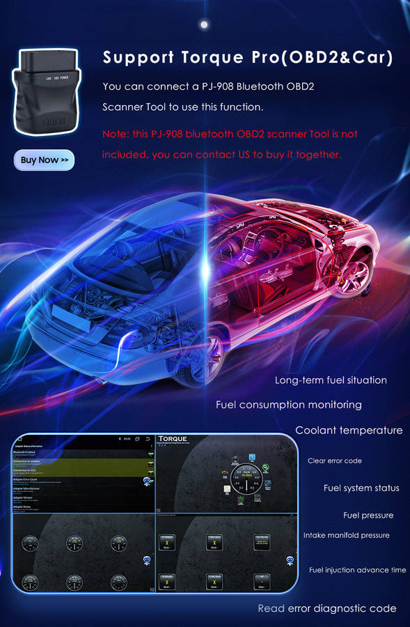 7" Car Stereo Android12 Bluetooth Radio Double 2 Din Navi GPS Carplay 8Core BT50
