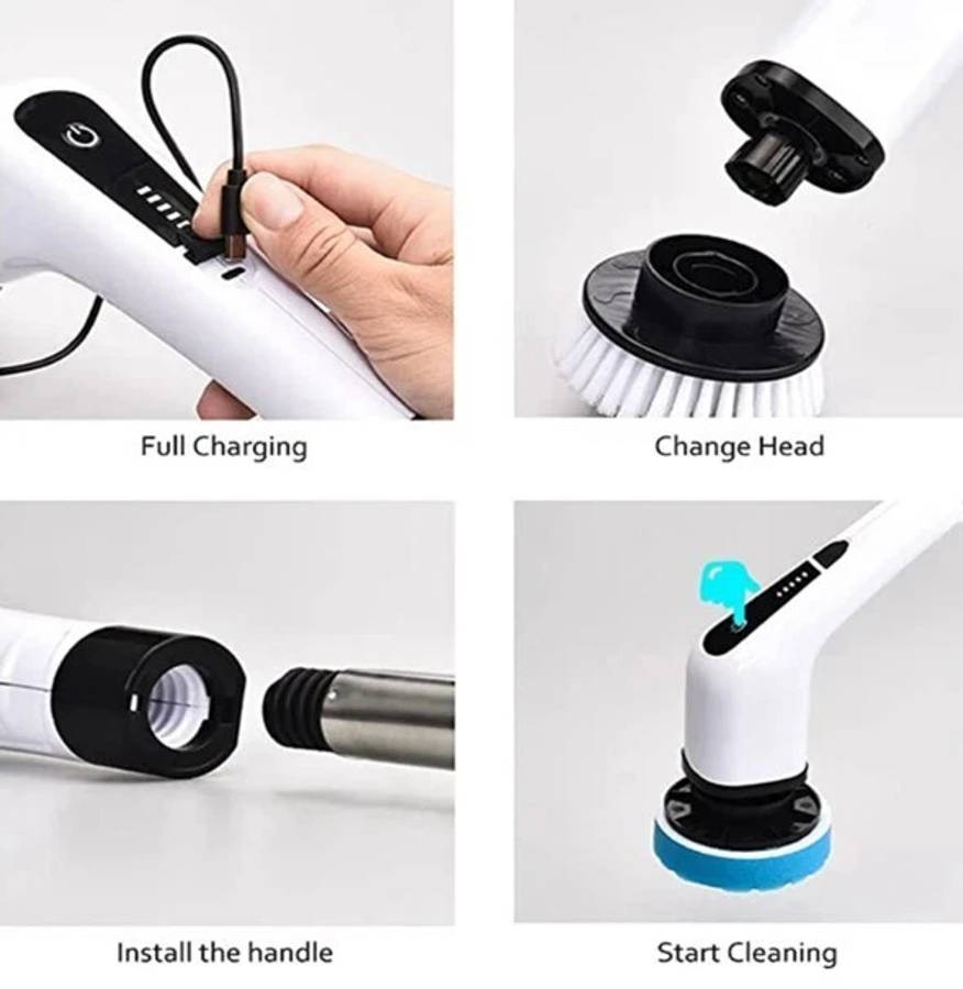 7-in-1 Electric Cleaning Brush