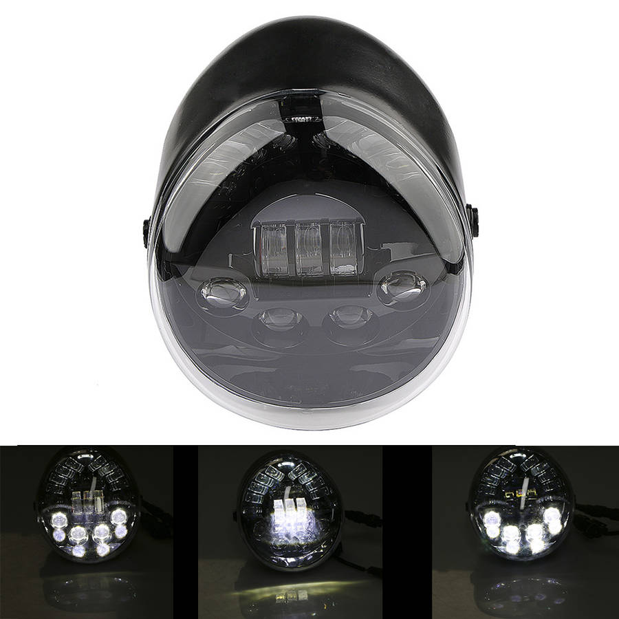 For Harley Davidson VROD V-Rod VRSC VRSCA VRSCDX VRSCR LED Headlight Hi/Lo Lamp