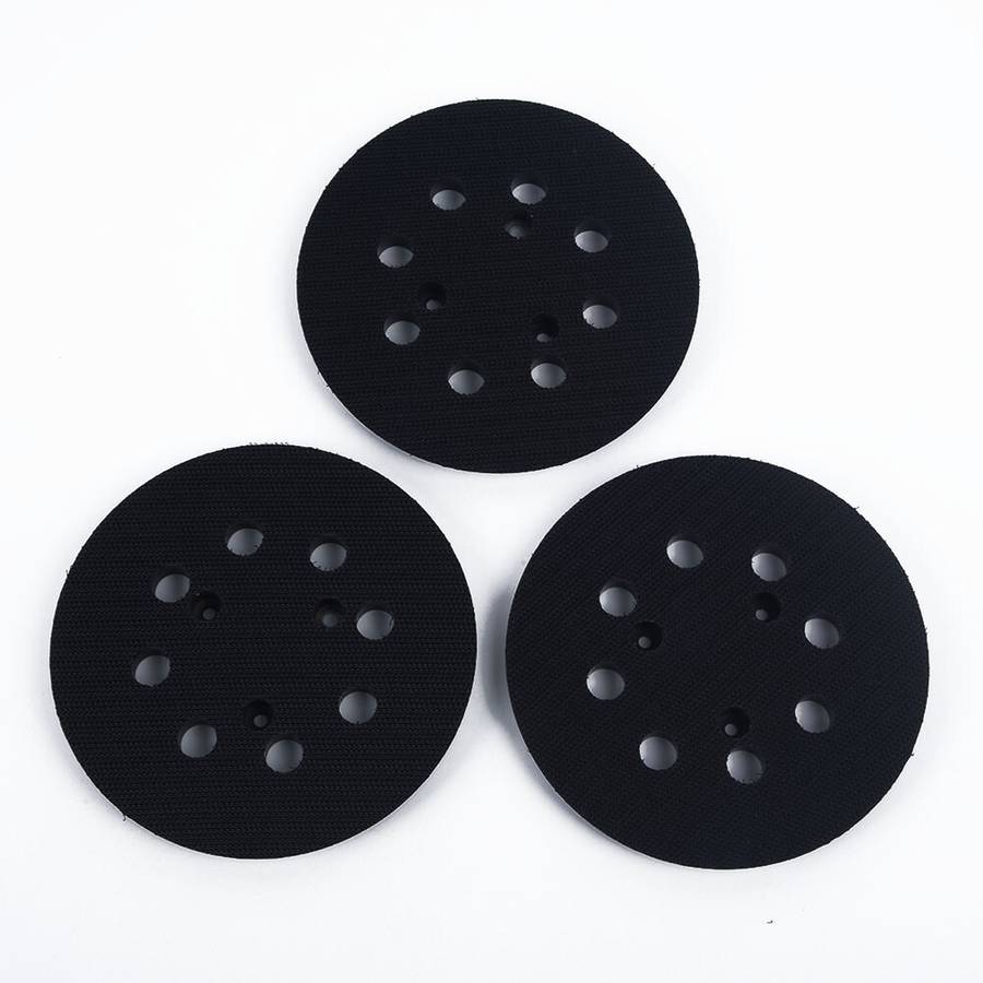 3pcs 125mm Sanding Base And Pad For Random Orbit Sander Replacement Parts