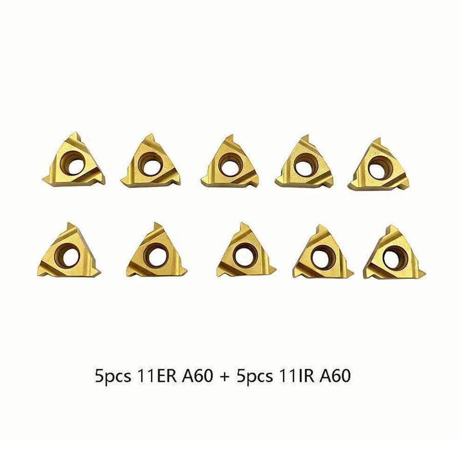 Threading Tool Holder 1 Set 11ER AG60 Alloy Steel External-Inter