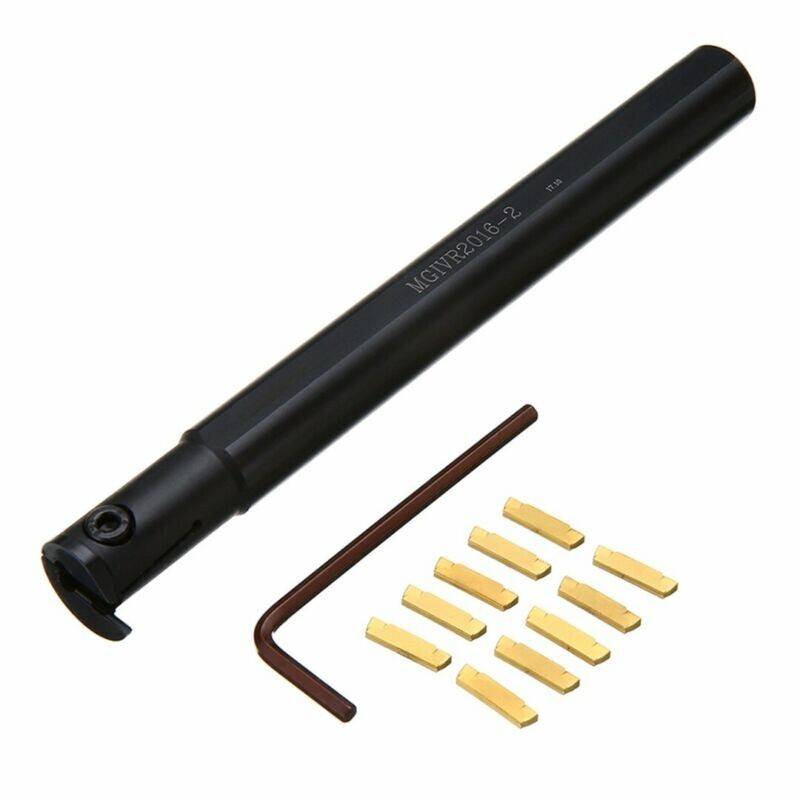 MGIVR2016-2 Lathe Turning Tool Boring Bar Holder & MGMN200 Inserts & Wrench-Set