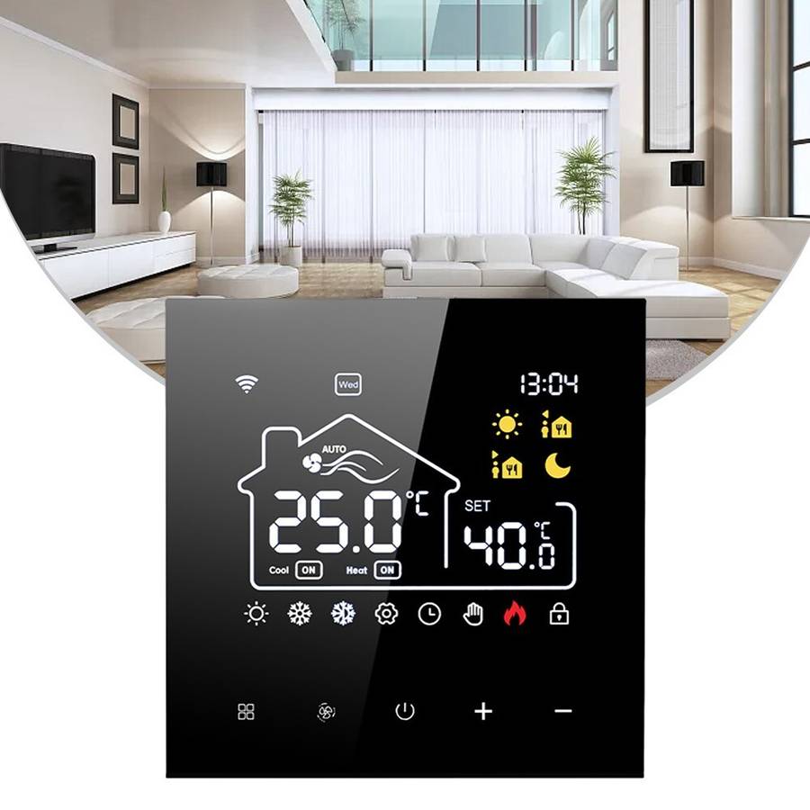 Smart Thermostat Wifi Central Heating Room Termostato Underfloor Heating