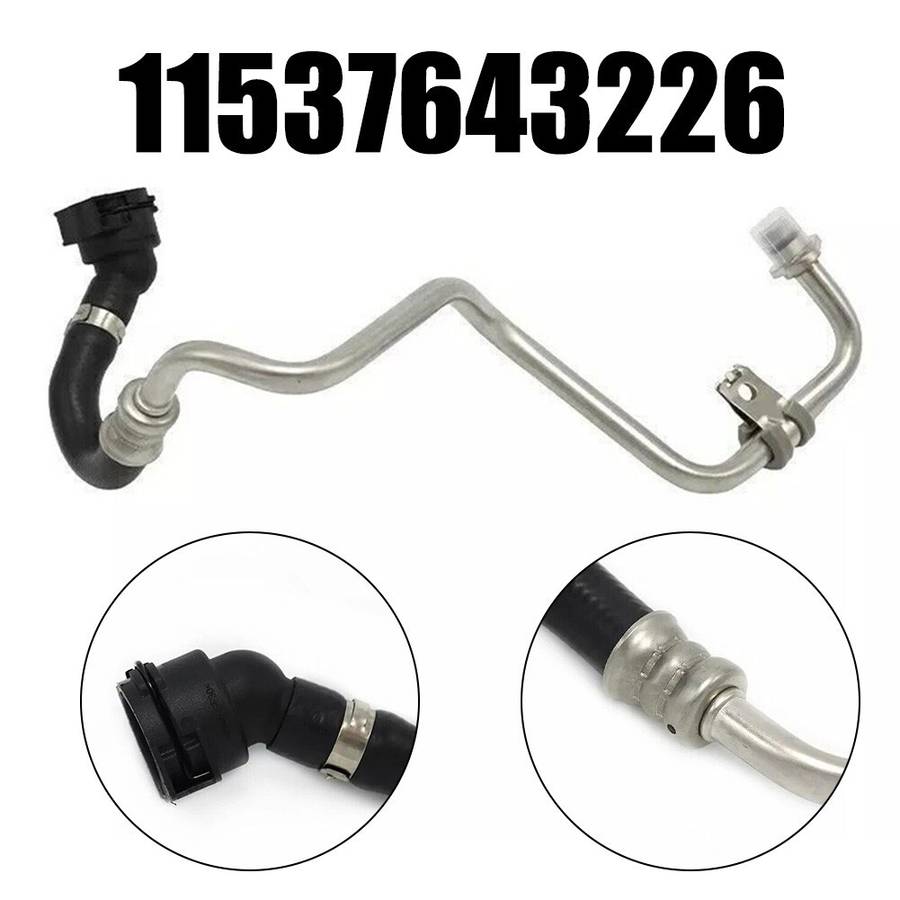 11537643226 Turbocharger Coolant Return Line Hose For X4 G02 (03/2017-07/20