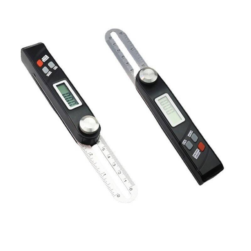 Digital Protractor Goniometer Angle Finder Metalworking Tools Electronic-Sli