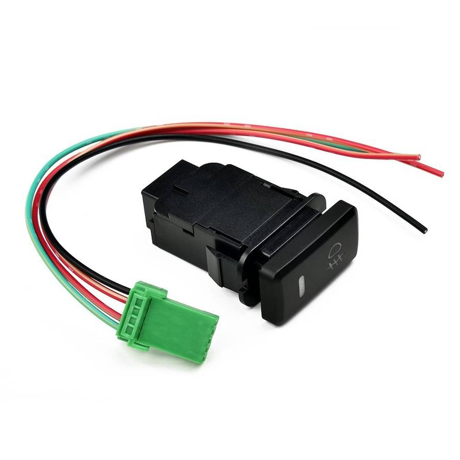 39mm OEM Dual Push On Off Switch Button LED Lightbar Fog Light For Toyota