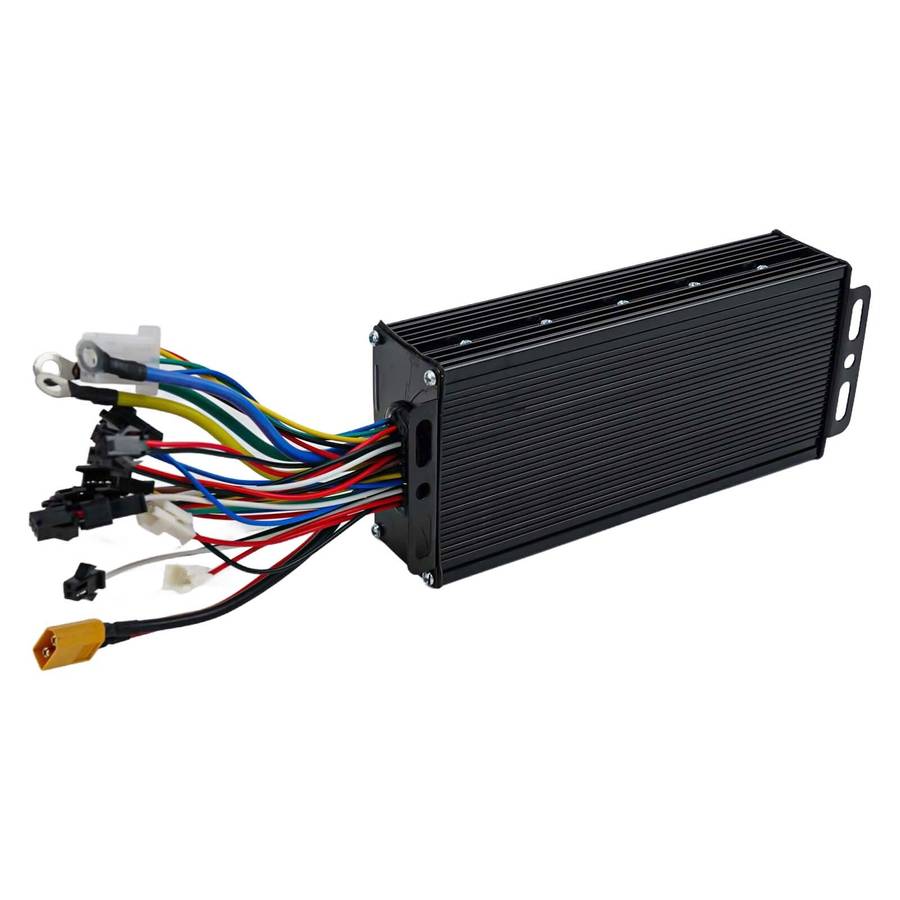 36V-52V E-bike Brushless Controller 1500W/2000W Intelligent 3-mode Sine Wave