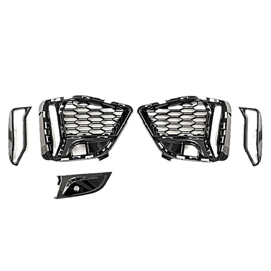 Pair Front Bumper Grille Black Trim For BMW 3' For G20 G21 M340i 51118075649