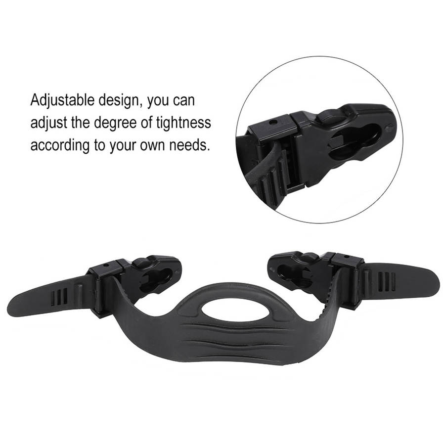 (S)1Pair Diving Adjustable Scuba Diving Fins Straps Accessory CW