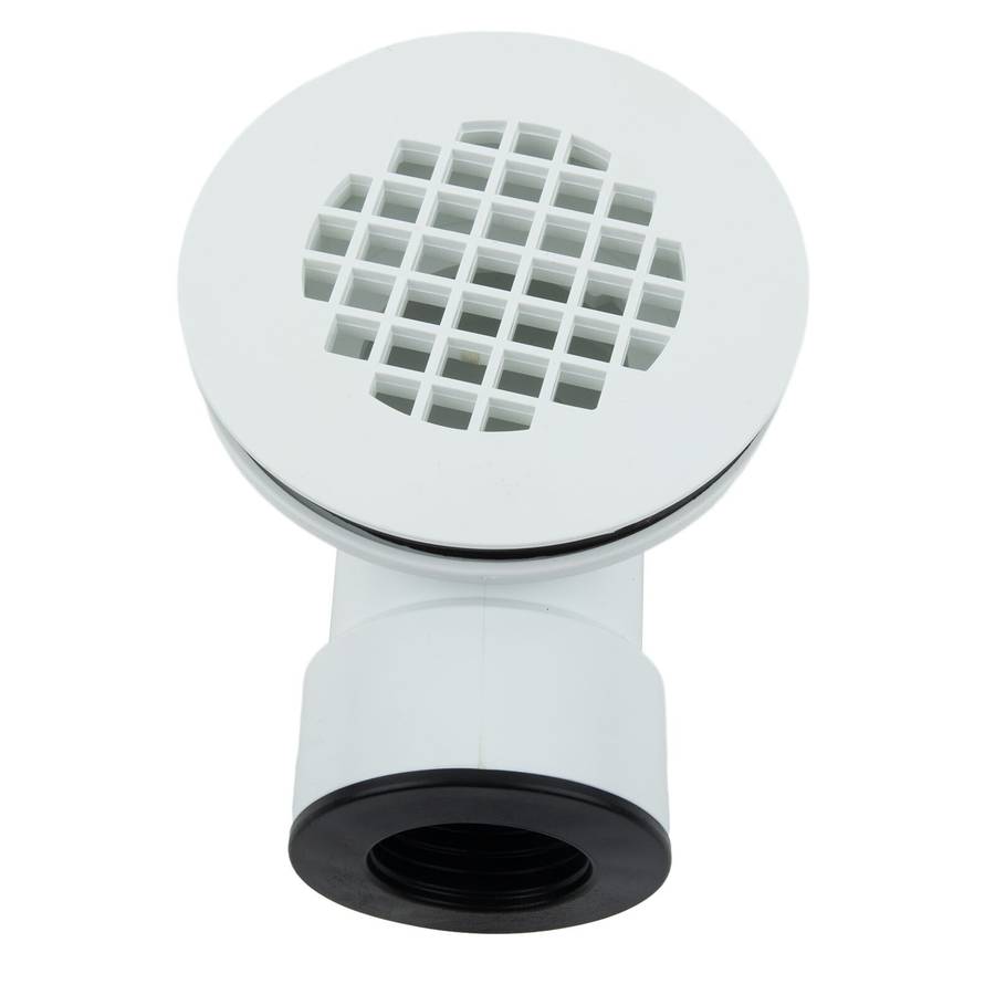 Low Profile Shower Drain, 1.5" Side Outlet Drain Assembly