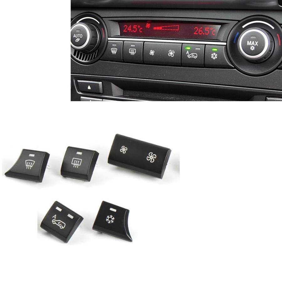 5X AIR HEATER CLIMATE VENT CONTROL AC BUTTON For E70 X6 E71 E72