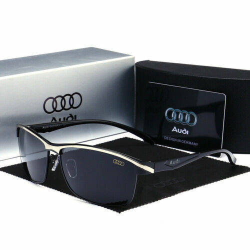 Audi Mens HD Polarized Sunglasses Color Lens 100% UV blocking Outdoor Sports