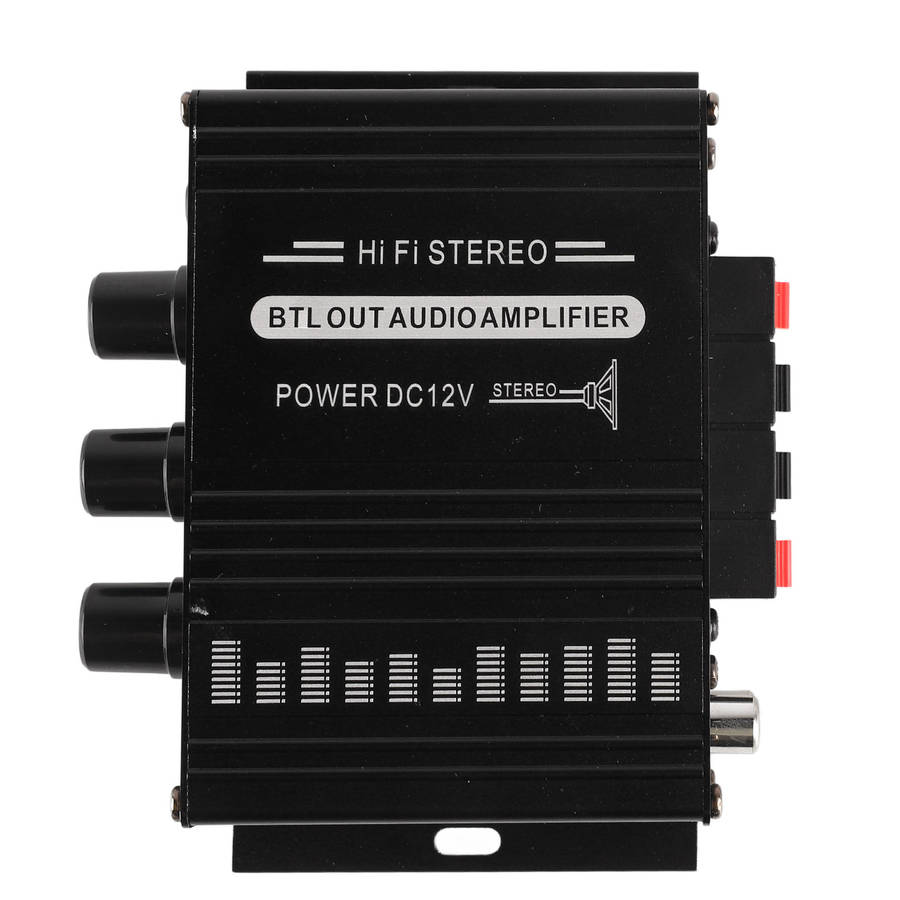 Car Auto Stereo Amplifier 12V Portable Clear Sound Quality Mini Amplifier For