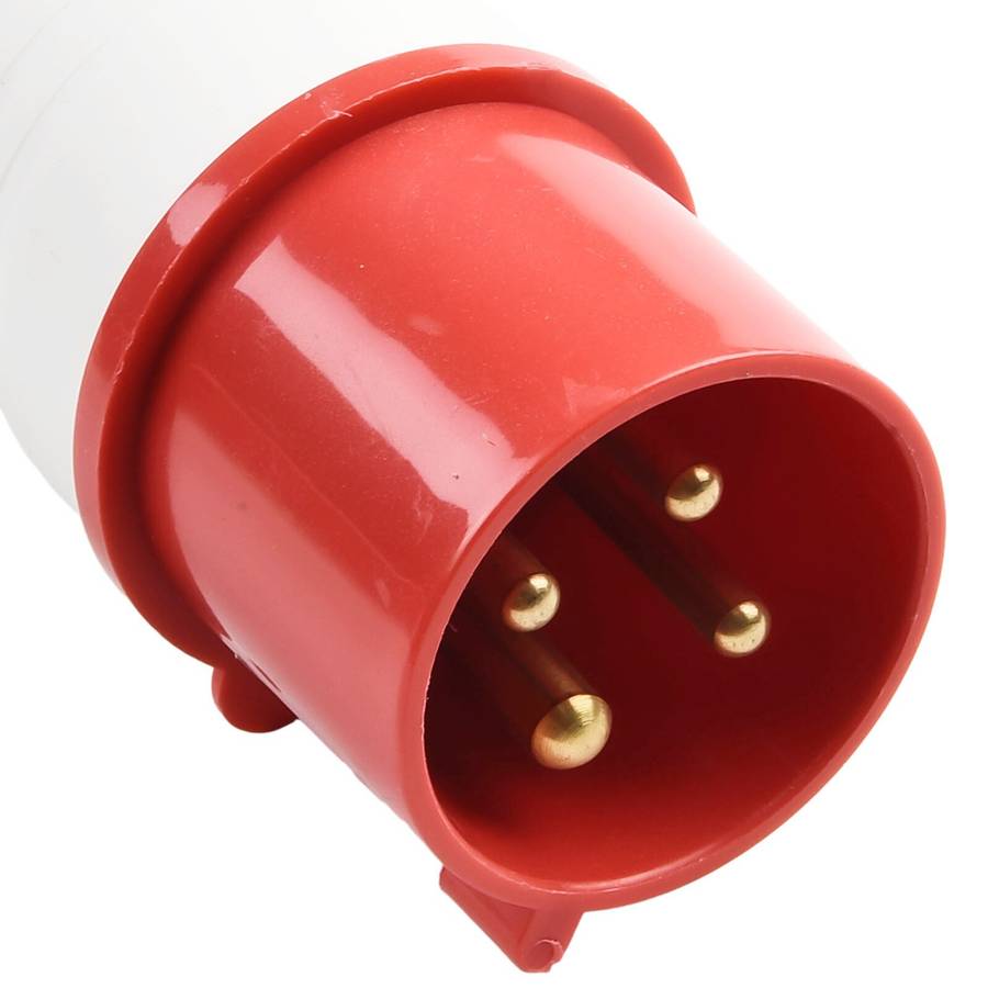 380~415V Industrial Plug And Socket 4core 4P 16A Electrical Connector IP44