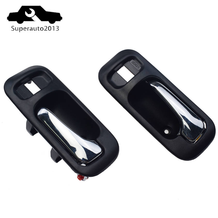 New Pair Front Left & Right Interior Door Handle For 1997-2001 Honda CRV Odyssey