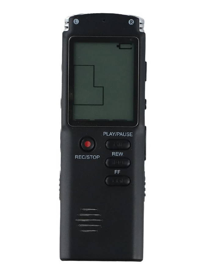 Professional USB Dictaphone Voice Recorder With WAV MP3 Player Functionality