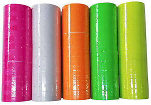 Price Labels for Dual-Line Price Tag Gun - Green (10 Rolls)