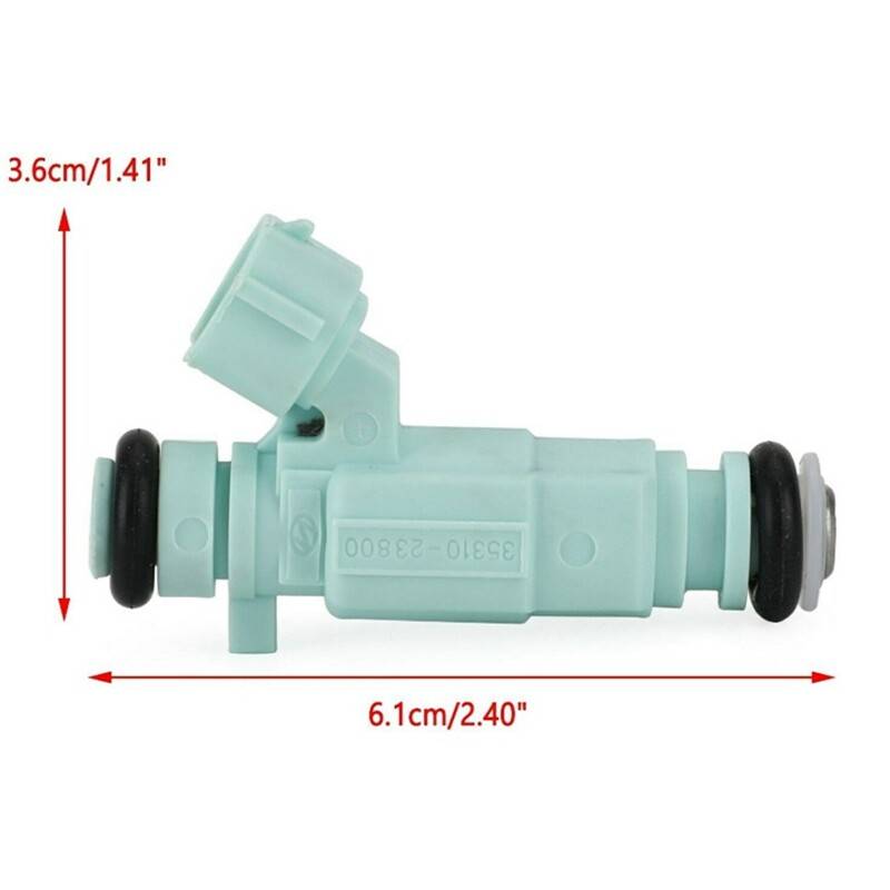 4X 35310-23800 8260930048 Fuel Injector for Hyundai G4GF 2.0L Beta motor