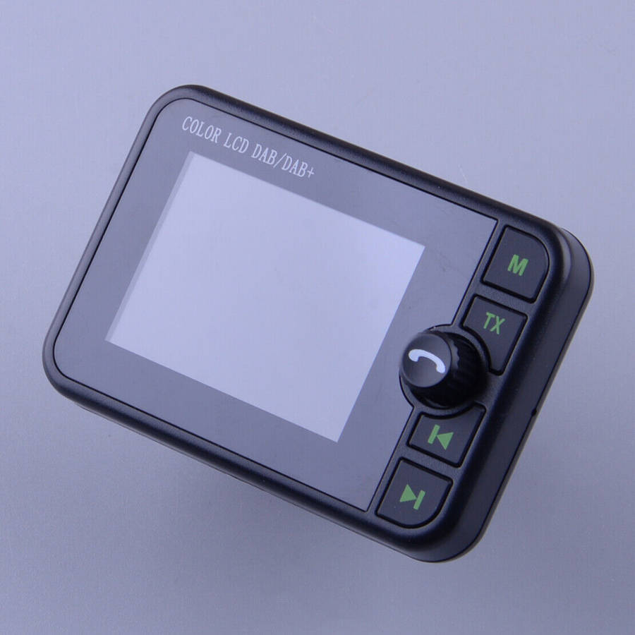 Car Bluetooth FM Transmitter w/ 2 USB Charger Remote Control Hands-Free Call LCD