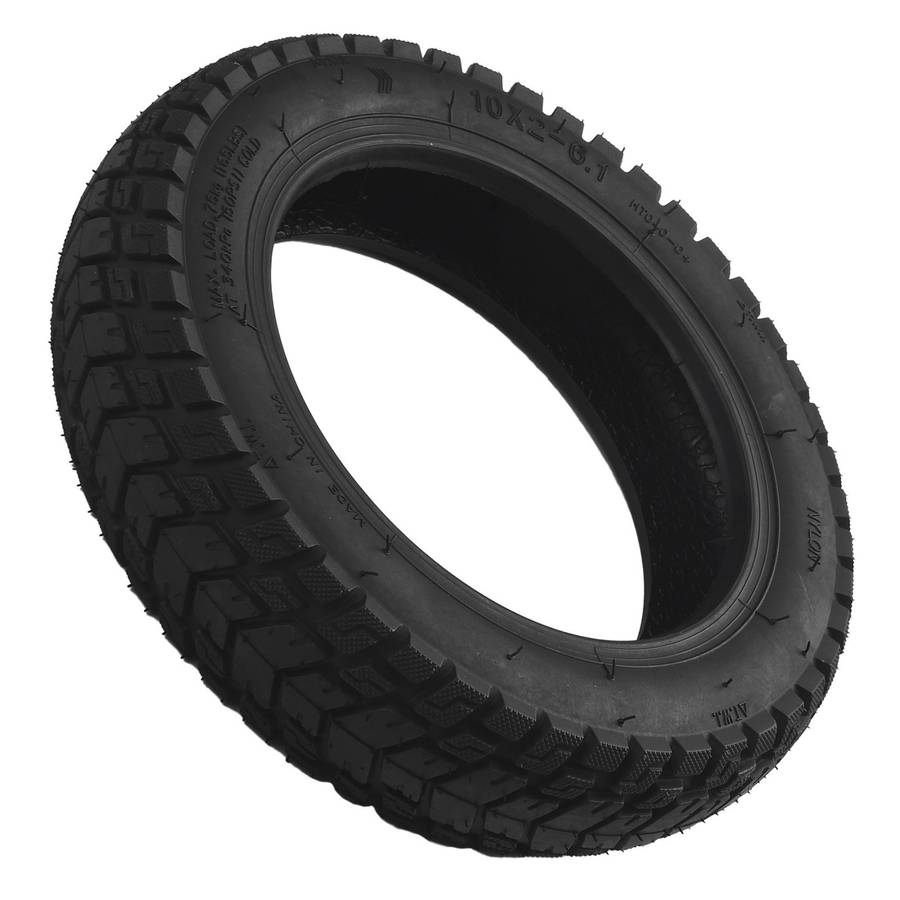 10 Inch 10x2-6.1 Tubeless Tyre Thickened Off-Road Tire Electric Scooter Refit