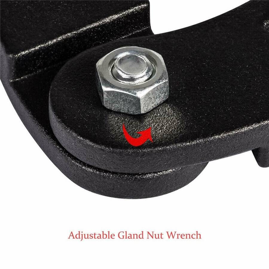 Adjustable Gland Nut Wrench For Efficient Removal Of For Hydraulic Cylinder-Cap