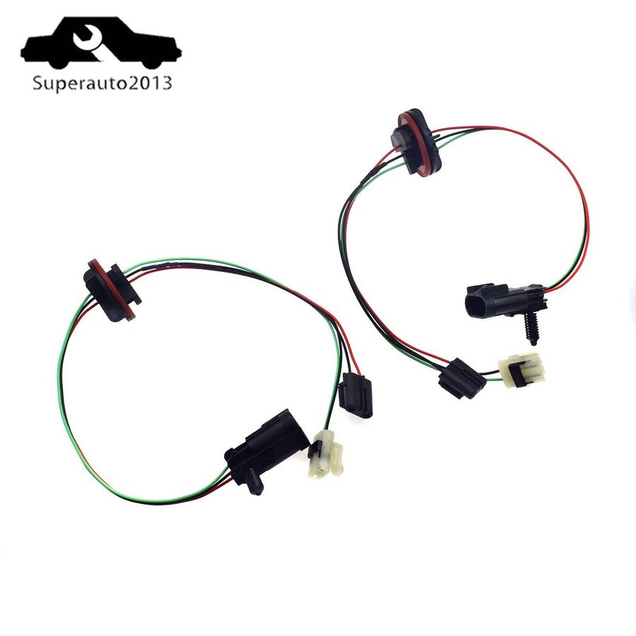 2PCS New Headlight Lamp Wiring Harness For Dodge Ram 1500 2500 3500 68193062AB