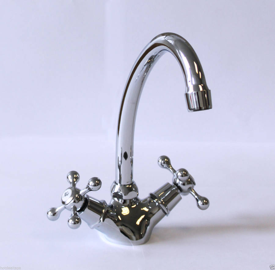 Kitchen Sink Mixer With Swan Neck