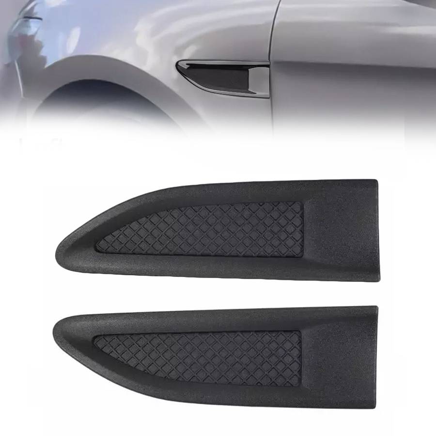 Pair Of Front Mudguard Vent Molding-Inserts For Ford For Taurus 2013-19